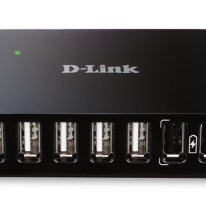 Ruuterid D-link  7-Port USB 2.0 Hub DUB-H7/E 
