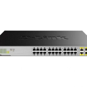 Server – muud tarvikud D-link  Switch DGS-1026MP Unmanaged, Rack mountable, 1 Gbps (RJ-45) ports quantity 24, SFP ports quantity 2, PoE/Poe+ ports quantity 24, Power supply type Single 