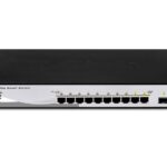 Сервер - Прочие аксессуары D-link  10-Port Gigabit Smart Managed Switch DGS-1210-10 Managed L2+, Rackmountable 