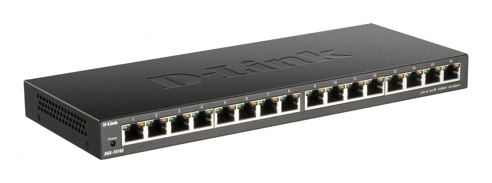 Server – muud tarvikud D-link 6-Port Gigabit Desktop Switch DGS-1016S Unmanaged