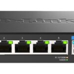 Serveris – kiti priedai D-link  7-Port Multi-Gigabit Unmanaged Switch DMS-107/E Unmanaged, Desktop 