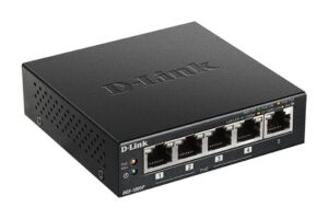 Serveris – kiti priedai D-link  Switch DGS-1005P Unmanaged, Desktop, 1 Gbps (RJ-45) ports quantity 5, PoE ports quantity 4, Power supply type External 