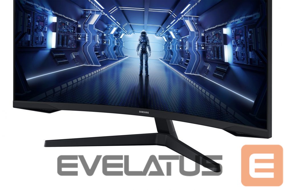 Monitorid Samsung Curved Monitor LC34G55TWWPXEN 34 ", VA, UWQHD, 3440 x 1440, 21:9, 1 ms, 250 cd/m², Black, 165 Hz, HDMI ports quantity 1