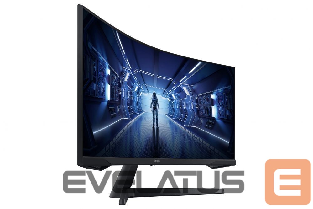 Monitorid Samsung Curved Monitor LC34G55TWWPXEN 34 ", VA, UWQHD, 3440 x 1440, 21:9, 1 ms, 250 cd/m², Black, 165 Hz, HDMI ports quantity 1