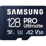 Memory cards Samsung  128GB, PRO Ultimate R200/W130 microSDXC, Class 10