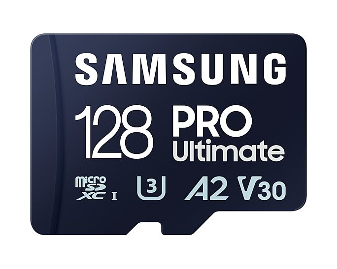 Memory cards Samsung 128GB, PRO Ultimate R200/W130 microSDXC, Class 10