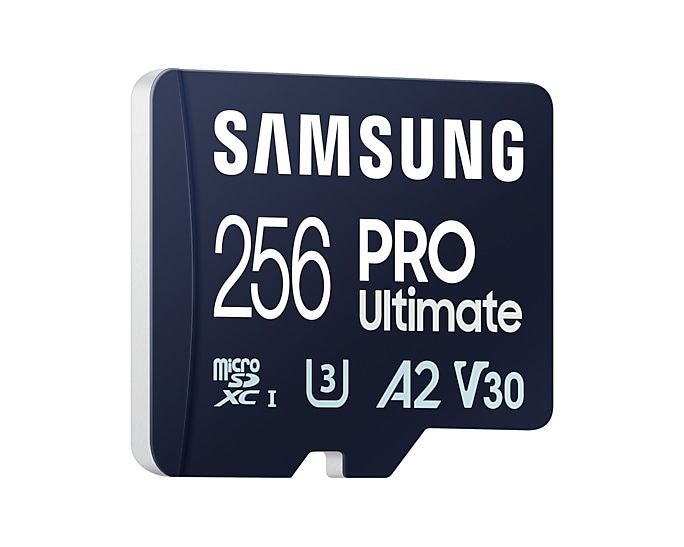 Memory cards Samsung 256GB PRO Ultimate microSD Card + Card Reader