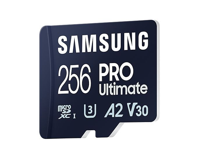 Memory cards Samsung 256GB PRO Ultimate microSD Card + Card Reader