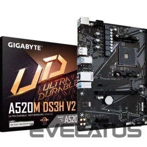 Intel protsessori emaplaat Gigabyte  A520M DS3H V2 1.1 M/B 