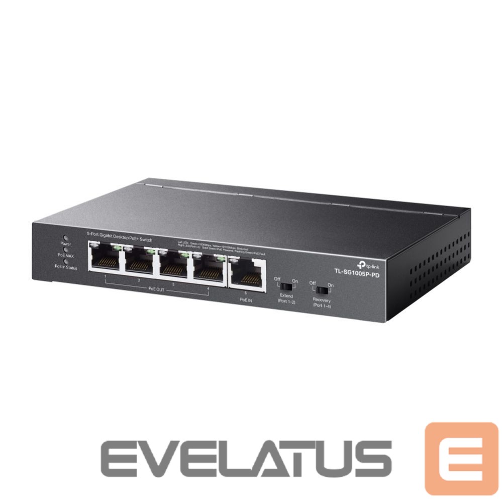 Commutator TP-Link NET SWITCH 5PORT 1000M/TL-SG1005P-PD