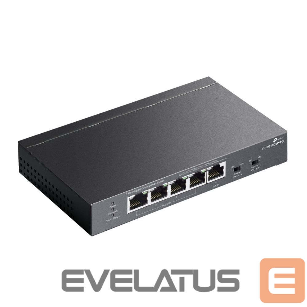 Commutator TP-Link NET SWITCH 5PORT 1000M/TL-SG1005P-PD