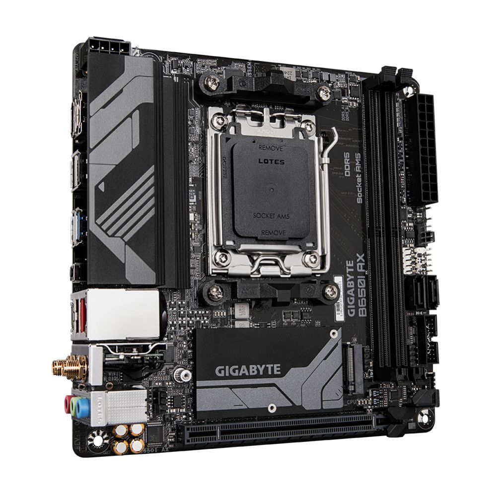 Motherboard for Intel processors Gigabyte B650I AX 1.0 M/B