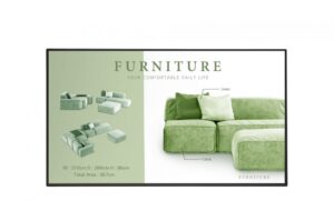 Monitoriai LG  65UM5N-H 65“ IPS/3840 x 2160/16:9/500cd/m2/HDMI DP Audio USB 2.0 