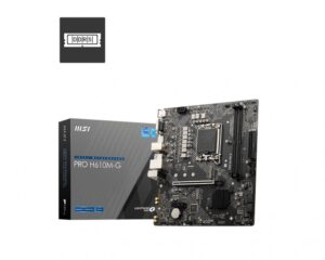 Intel protsessori emaplaat MSI  PRO H610M-G 