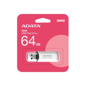 Flash drive ADATA  C906 64GB USB Flash Drive, White 