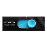 Flash drive ADATA  UV220 64GB USB Flash Drive, Black/Blue 