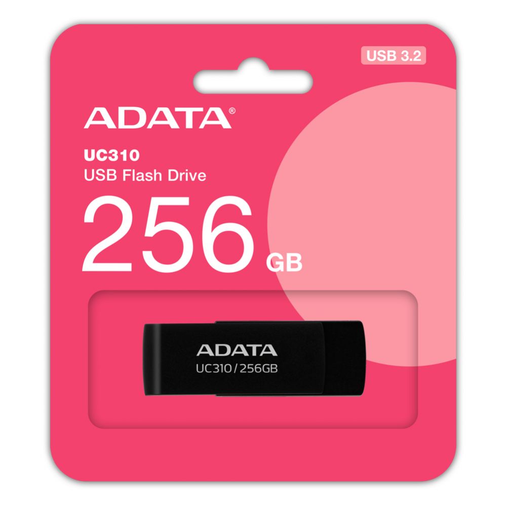 Flash drive ADATA UC310 256GB USB Flash Drive, Black