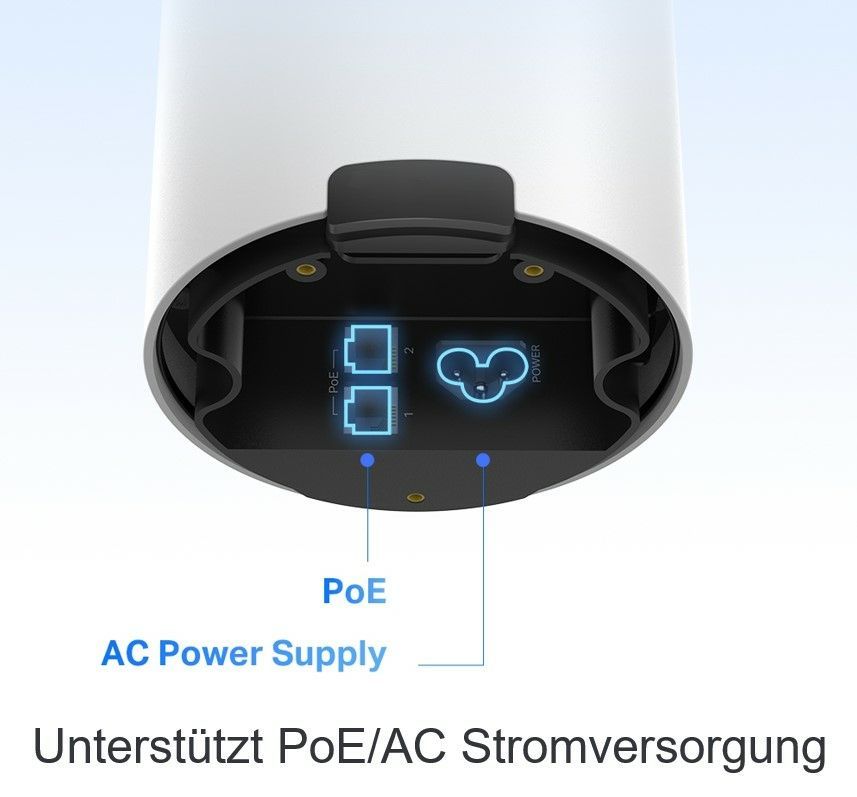 Ruuterid TP-Link AX3000 Outdoor Whole Home Mesh WiFi 6 Unit Deco X50-Outdoor 802.11ax 10/100/1000 Mbit/s Ethernet LAN (RJ-45) ports 2 Mesh Support Yes MU-MiMO Yes No mobile broadband
