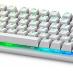 Kompiuterio klaviatūra Dell  545-BBFR Alienware Pro Gaming Keyboard Wireless US Alienware Linear Mechanical Lunar Light Bluetooth 