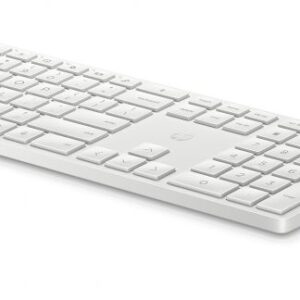 Computer keyboard HP  655 White Wrls KB and Mouse Combo 