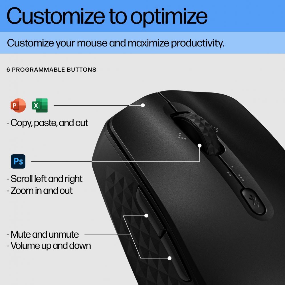 Computer accessories HP HP 425 Programmable Wireless Mouse