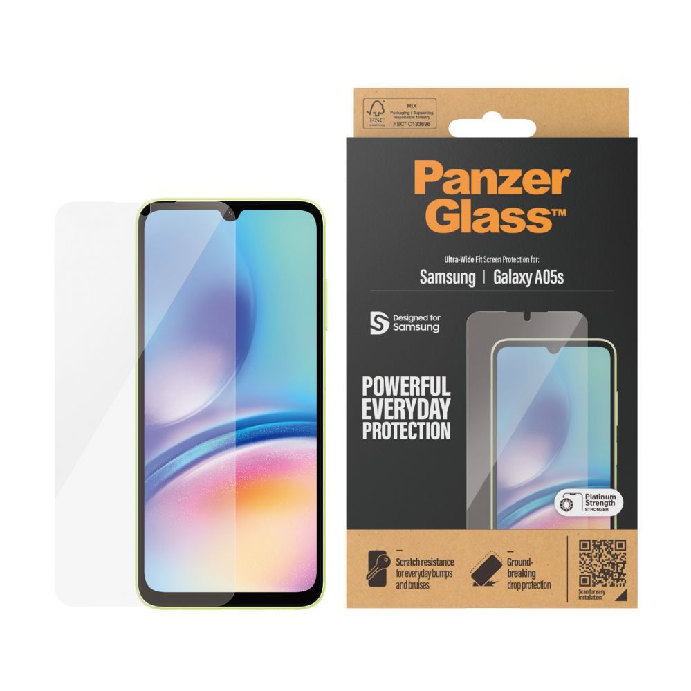 Other Phone Accessory Panzer Glass PanzerGlass Ultra-Wide Fit tempered glass for Samsung Galaxy A05s