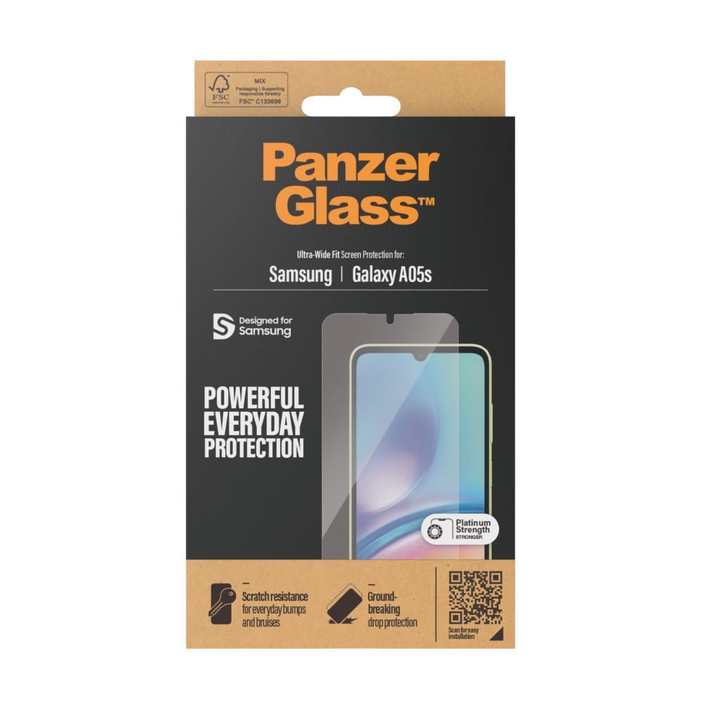 Other Phone Accessory Panzer Glass PanzerGlass Ultra-Wide Fit tempered glass for Samsung Galaxy A05s