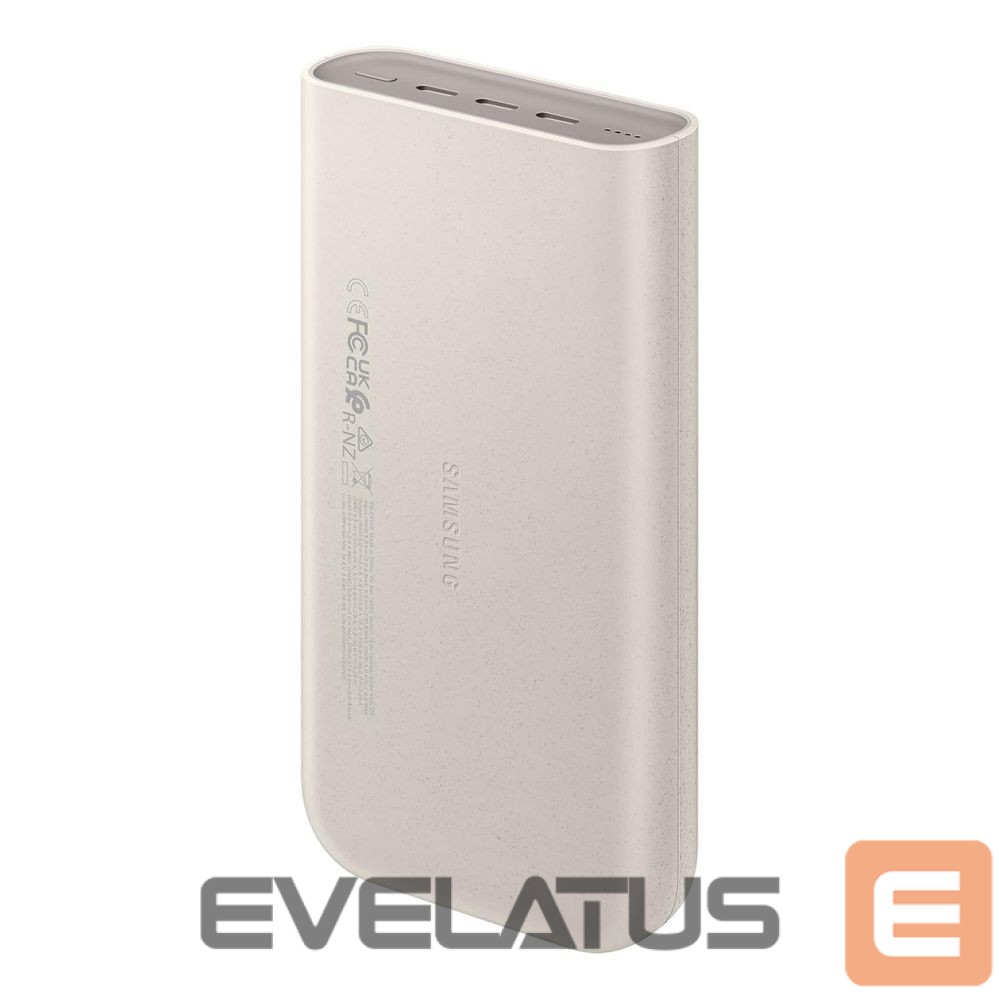 Power bank Samsung Powerbank Samsung EB-P4520XUEGEU 20000 mAh 3x USB-C 45W SFC - beige