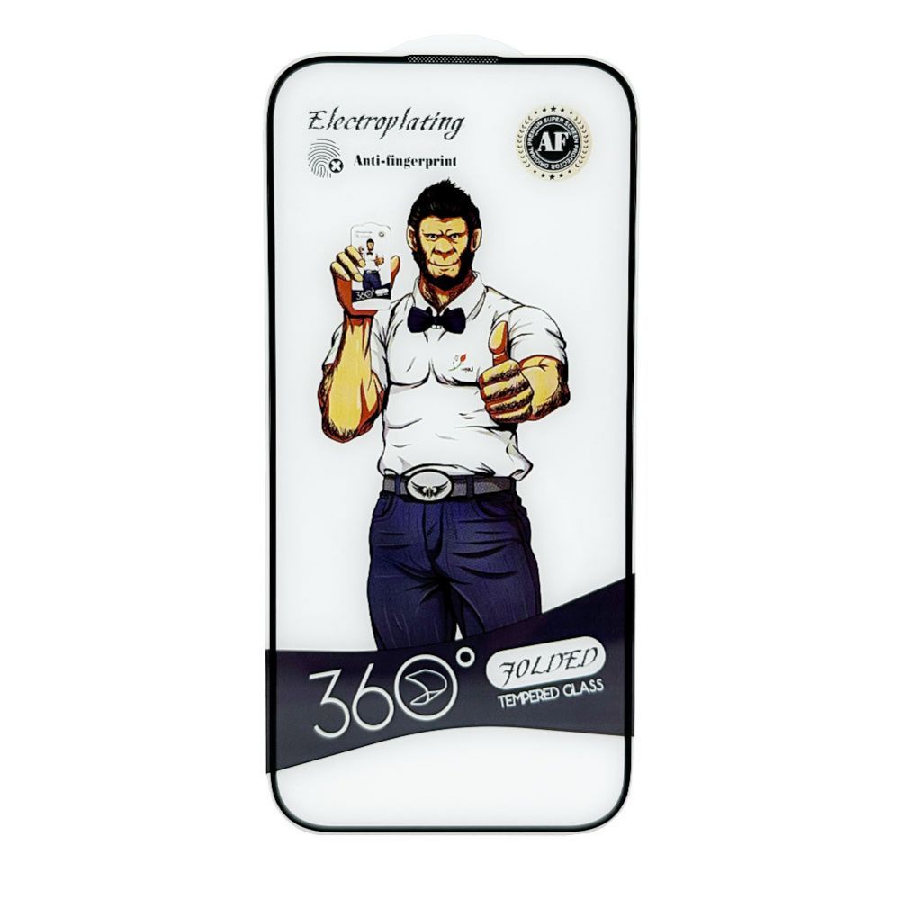 Protective glass Evelatus Apple iPhone 15 Pro 2.5D Full Cover Glass Anti-Static Light Black