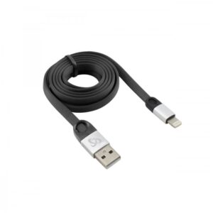 Cable Sbox  USB 2.0-8-Pin/2.4A black/silver 