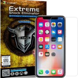 Ekraanikaitsed X-One  Extreme Shock Eliminator for iPhone X black