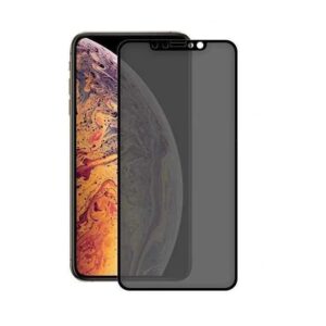 Apsauginiai stiklai ir plėvelės Devia  Real Series 3D Full Screen Privacy Tempered Glass iPhone XS Max (6.5) black