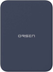 Ārējais akumulators Orsen  EW50 Magnetic Wireless Power Bank for iPhone 12 and 13 4200mAh blue 