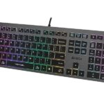 Datora tastatūra A4Tech  47126 FSTYLER FX60H Grey Neon Backlit 
