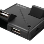 Parveidotājs Sandberg  133-67 USB Hub 4 Ports 
