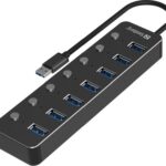 Converter Sandberg  134-33 USB 3.0 Hub 7 Ports 