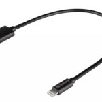 Kabelis Sandberg  441-40 USB>Lightning MFI 0.2m Black 