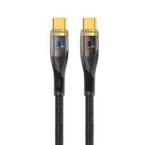 Cable Tellur  Data Cable Type-C to Type-C PD60W 100cm Black 