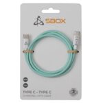 Kaabel Sbox  Type C - Type C M/M 1m green TYPEC-1-G 