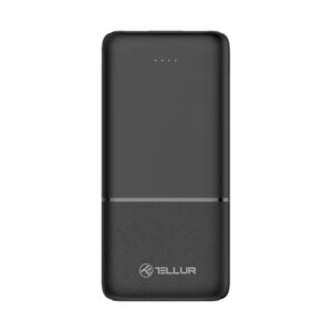Ārējais akumulators Tellur  10000mAh power bank black 