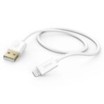 Cable Hama  Hama 00201581 Charging Cable, USB-A - Lightning 1.5m white 