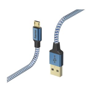 Kabelis Hama  Hama 00178289 Cable USB 1,5 m USB 2.0 USB A Micro-USB B Blue 