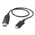 Cable Hama  Hama 00173672 Charging/Data Cable, Micro-USB 0.6m Black 