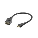 Cable Hama  Hama 00173892 USB 2.0 Adapter Cable, OTG micro B plug - A socket 15cm black 