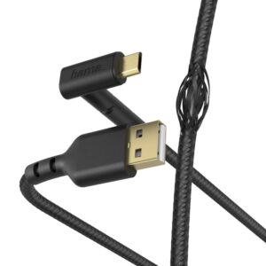 Kabelis Hama  Hama 00187215 Stand Charging/Data Cable, Micro-USB 1.5m black 