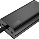 Ārējais akumulators Sponge  Energy 30000 Black QC (30000mAh)