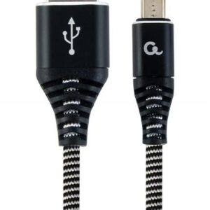 Kabelis Gembird  CABLE USB2 TO MICRO-USB 1M/CC-USB2B-AMMBM-1M-BW 
