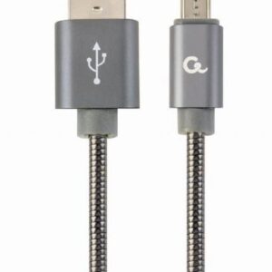 Kabelis Gembird  CABLE USB2 TO MICRO-USB 2M/CC-USB2S-AMMBM-2M-BG 
