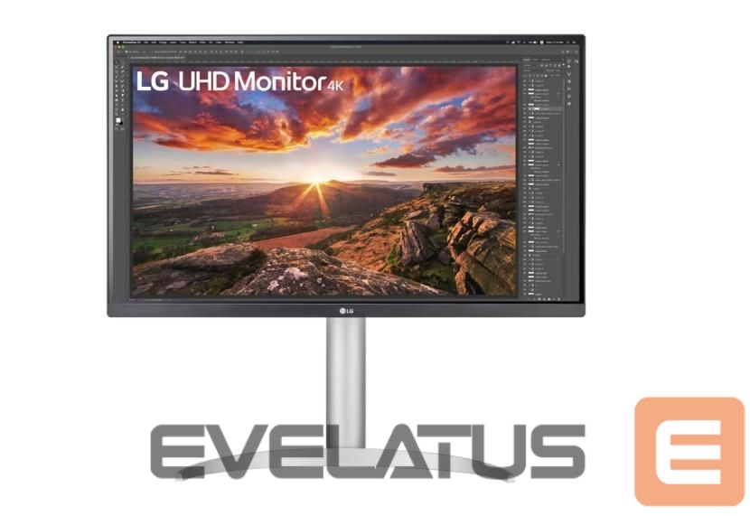 Monitors LG LCD Monitor||27UP850K-W|27"|Gaming|Panel IPS|3840x2160|16:9|60 Hz|5 ms|Pivot|Height adjustable|Tilt|Colour Black|27UP850K-W
