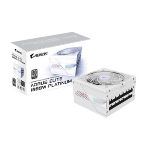 Barošanas bloks Gigabyte  Power Supply||GP-AE1000PM PG5 ICE|1000 Watts|Efficiency 80 PLUS PLATINIUM|PFC Active|MTBF 100000 hours|GP-AE1000PMPG5ICE 